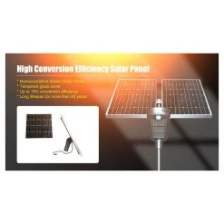 Less-Than-Perfect - Solar LED Area Light - 17,000 Lumen - 6000K -Zenith Boutique Store aibhzaydk7phw650ohai 71712.1697820998