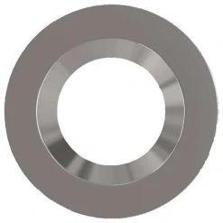 6in. Interchangeable Trim For Remote Driver Downlights - Brushed Nickel - Keystone