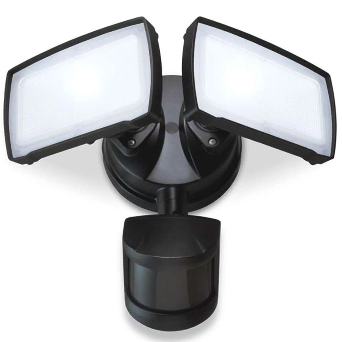 Bronze Motion-Activated LED 2-Head Flood Light - 25W - 2100 Lumens - 5000K - Good Earth 3 Bronze Motion-Activated LED 2-Head Flood Light - 25W - 2100 Lumens - 5000K - Good Earth - Image 3