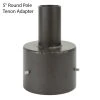 5" Round Pole Tenon Adapter