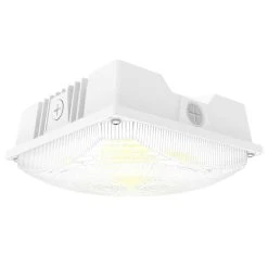 8in. LED Wattage Adjustable & Color Tunable White Canopy Light - 20W/30W/40W - 3000K/4000K/5000K - Keystone