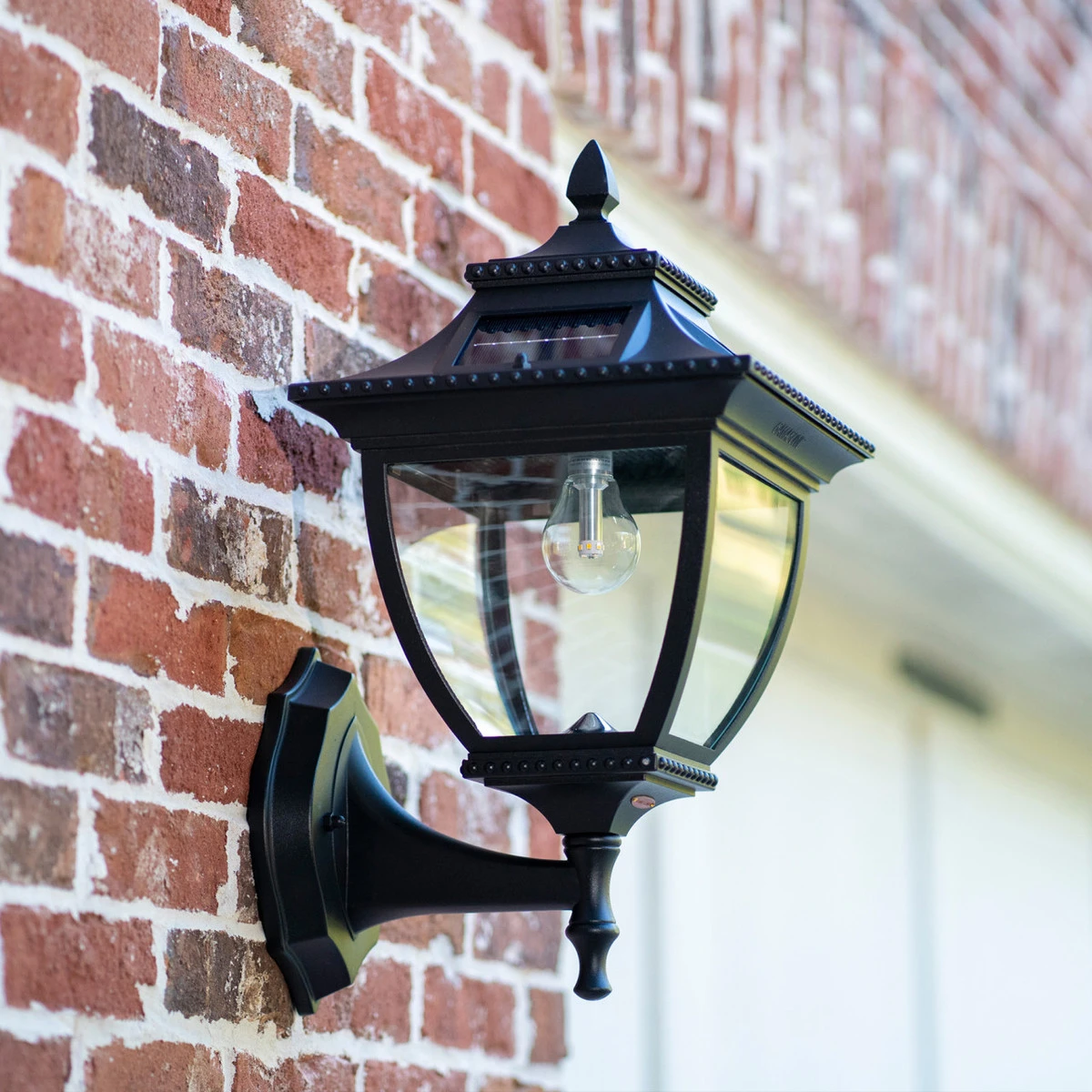 Solar LED Pagoda Lantern Light - Black - Gama Sonic 9 Solar LED Pagoda Lantern Light - Black - Gama Sonic - Image 9