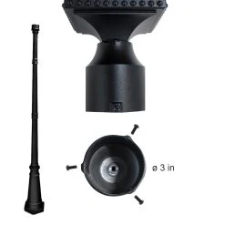 Solar LED Pagoda Lantern Light - Black - Gama Sonic 31 Solar LED Pagoda Lantern Light - Black - Gama Sonic -Zenith Boutique Store g2fhupypx6f0azclraxk 81351.1681246353