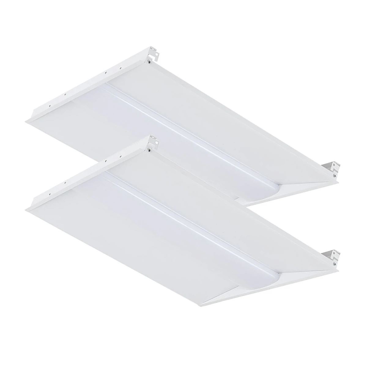 Case Of 2 - 2x2 LED Troffer Light - Wattage Adjustable 25W/35W - Color Tunable 30K/40K/50K - Euri Lighting 3 Case Of 2 - 2x2 LED Troffer Light - Wattage Adjustable 25W/35W - Color Tunable 30K/40K/50K - Euri Lighting - Image 3