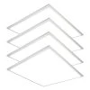Case Of 4 - 2x2 LED Flat Panel Light - Wattage Adjustable 20W/30W/40W - Color Tunable 40K/50K/65K - Jen Lighting