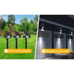 LumeGen Ultra Solar Flagpole Light - 3 Head -Zenith Boutique Store gd4auqbigyduupqua9le 32960.1698299126