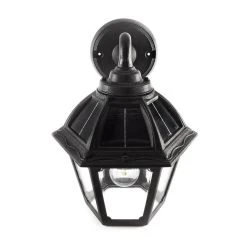 Solar LED Polaris Wall Light - 130 Lumens - 2700K - Black Finish - Gama Sonic -Zenith Boutique Store h3tfwe7jwkg4q4f4g63q 13786.1698448244