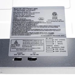 Case Of 4 - 2x4 LED Flat Panel Light - Wattage Adjustable 30W/40W/50W - Color Tunable 40K/50K/65K - Jen Lighting -Zenith Boutique Store hoexdsyn3brnbp5wsfur 66101.1698269028