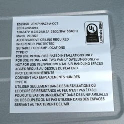 Case Of 2 - 2x2 LED Flat Panel Light - Wattage Adjustable 25W/30W/36W - Color Tunable 35K/40K/50K - Jen Lighting -Zenith Boutique Store jgfukckwdyiivr3wgzuc 18681.1698271081