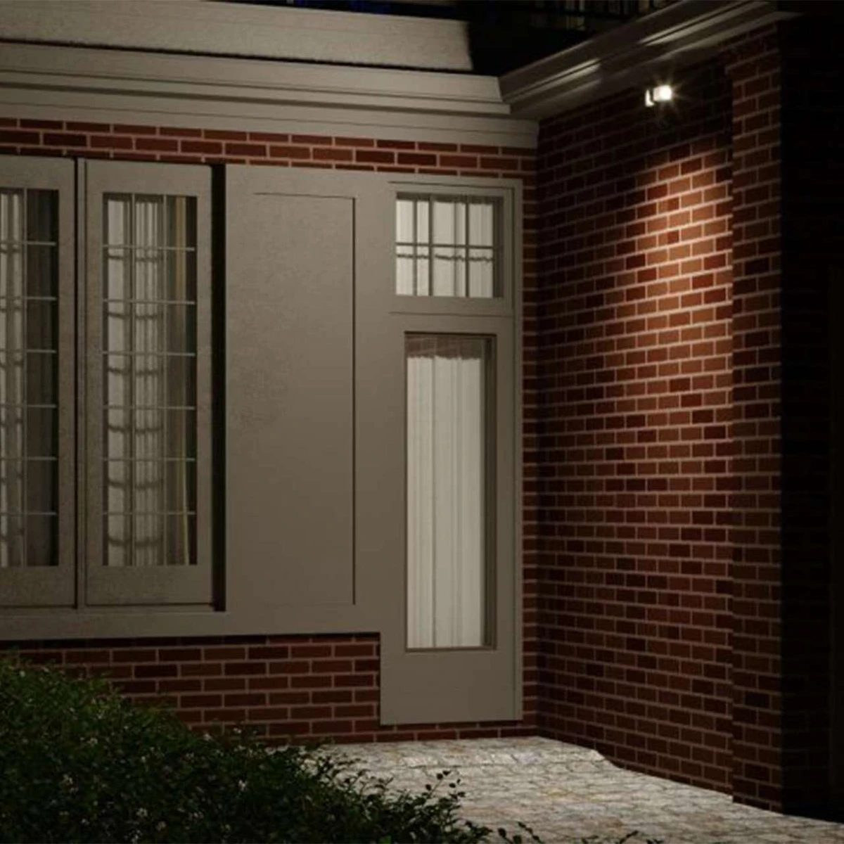 Bronze Motion-Activated LED 2-Head Flood Light - 25W - 2100 Lumens - 5000K - Good Earth 7 Bronze Motion-Activated LED 2-Head Flood Light - 25W - 2100 Lumens - 5000K - Good Earth - Image 7