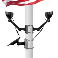 Solar LED Dual-Head Flagpole Light - 640 Lumens - LumeGen 14 Solar LED Dual-Head Flagpole Light - 640 Lumens - LumeGen -Zenith Boutique Store l15h6az8niz8vh1ia9f4 22548.1698696213