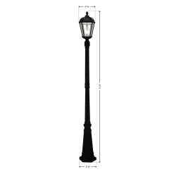 Solar LED Royal Bulb Lantern Light - Black - Gama Sonic 26 Solar LED Royal Bulb Lantern Light - Black - Gama Sonic -Zenith Boutique Store lrqlecredleju2gbz2uw 61577.1681246432