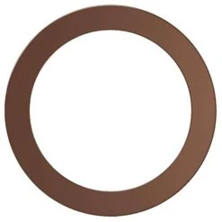 8in. Interchangeable Trim For Recessed Wafer Downlights - Bronze - Keystone