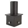 4" Square Pole Mount With 2-3/8" Tenon