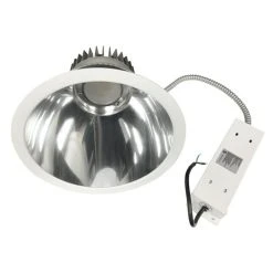 LED 10 Inch Commercial Recessed Light - 40 Watt - IC Rated - Dimmable - 3300 Lumens - Morris