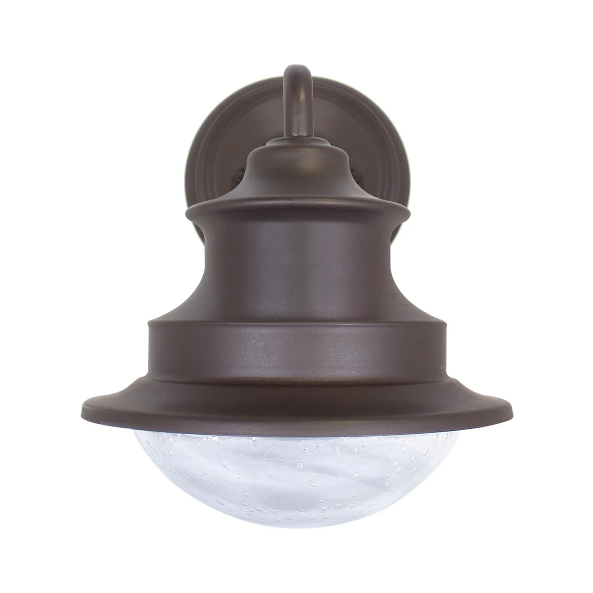 Solar LED Barn Light - 120 Lumens - 2700K - Matte Brown Finish - Gama Sonic 3 Solar LED Barn Light - 120 Lumens - 2700K - Matte Brown Finish - Gama Sonic - Image 3