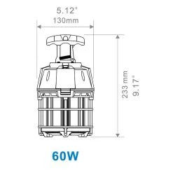 LED Temporary Work Light - 60W - 7200 Lumens - 5000K -Zenith Boutique Store rjzrdo1ifltagapwr8ci 68129.1697209297