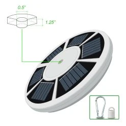 Solar LED Flagtop Pole Light - 200 Lumens - LumeGen -Zenith Boutique Store toni6ik1i63flxtzpbo2 73869.1698696501