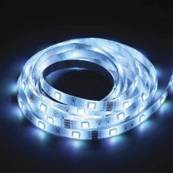 9ft. 10in. LED Color Changing RGB Flexible Plug-in Tape Light - 7.5W - 400 Lumens - With Remote Control - Pinegreen Lighting -Zenith Boutique Store typfagfcvzugehaabbkt 21585.1688551074