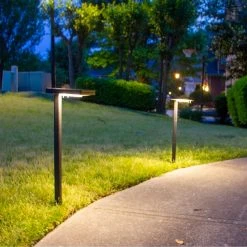 Solar LED Square Path Light - 80 Lumens - 2700K - Black Finish - Gama Sonic -Zenith Boutique Store wz2fqcw2argupfegijth 44059.1698384069