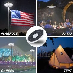 Solar LED Flagtop Pole Light - High Output 1100 Lumens - LumeGen -Zenith Boutique Store x8yseh3cdvcwwzhwbkl3 37872.1698275946