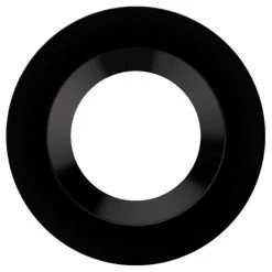 10in. Interchangeable Trim For Remote Driver Downlights - Matte Black - Keystone