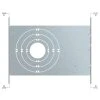 New Construction Plate For Downlights - With Adjustable Bars - Keystone
