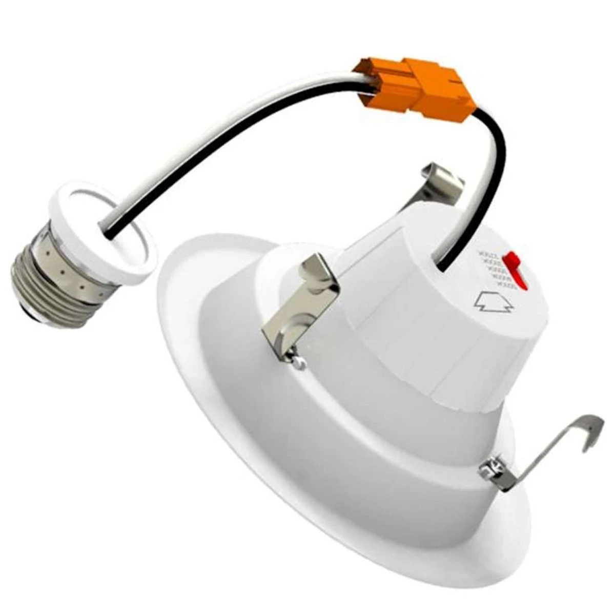 4in. LED Color Tunable Retrofit Trim Downlight - 8W - 2700K/3000K/3500K/4000K/5000K - Keystone 2 4in. LED Color Tunable Retrofit Trim Downlight - 8W - 2700K/3000K/3500K/4000K/5000K - Keystone - Image 2