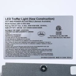 Case Of 4 - 2x2 LED Troffer Light - Wattage Adjustable 20W/30W/40W - 30K/40K/50K - Sensor Base - Jen Lighting -Zenith Boutique Store z8ilnvein9lgd0gmeseb 56362.1698294935