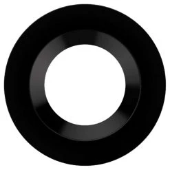 8in. Interchangeable Trim For Remote Driver Downlights - Matte Black - Keystone