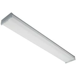 LED 4ft. X 6.5in. Wattage & Color Tunable Wraparound Light - 22W/30W/38W - 3500K/4000K/5000K - Prismatic Lens - Jenlight